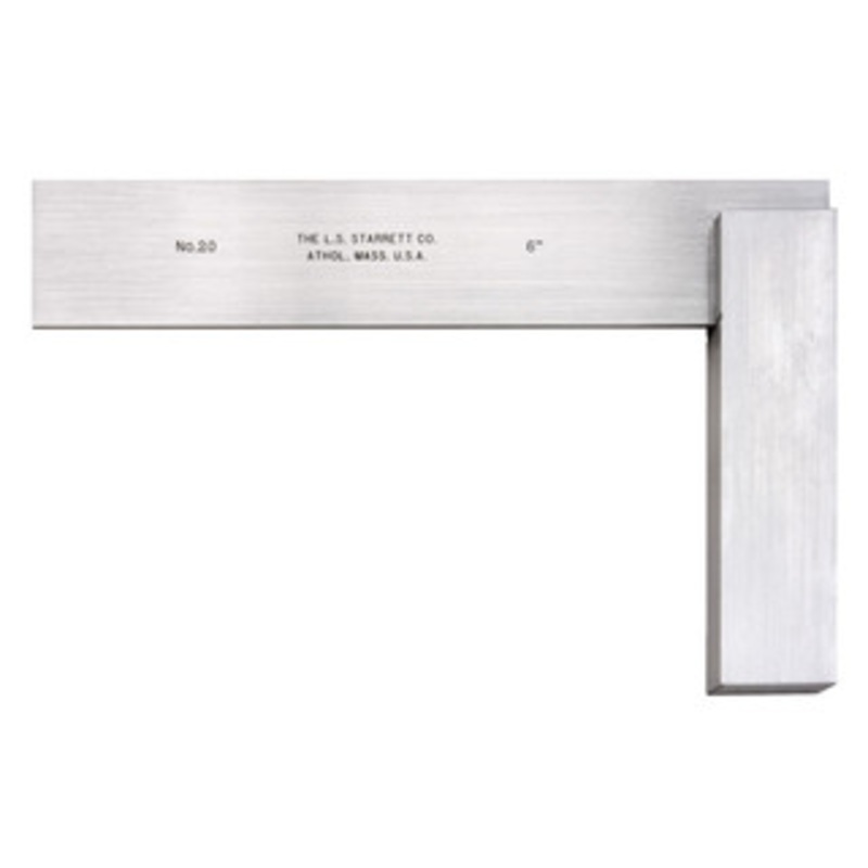 Starrett Master Precision Square, 6 x 4-15/16, EDP 66899 – 20-6-SLC