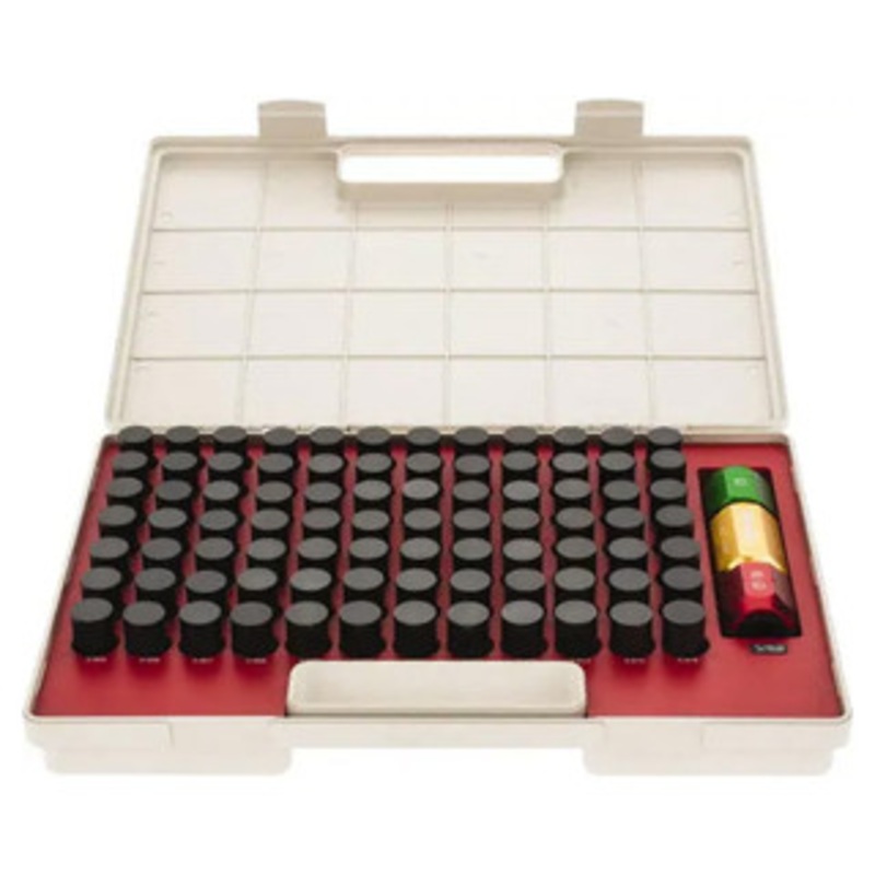 SPI Class ZZ Pin Gage Set, Inch, Black Oxide Coated Steel, Minus Tolerance, 0.833 – 0.916 Range, 84 Pieces – 22-168-9