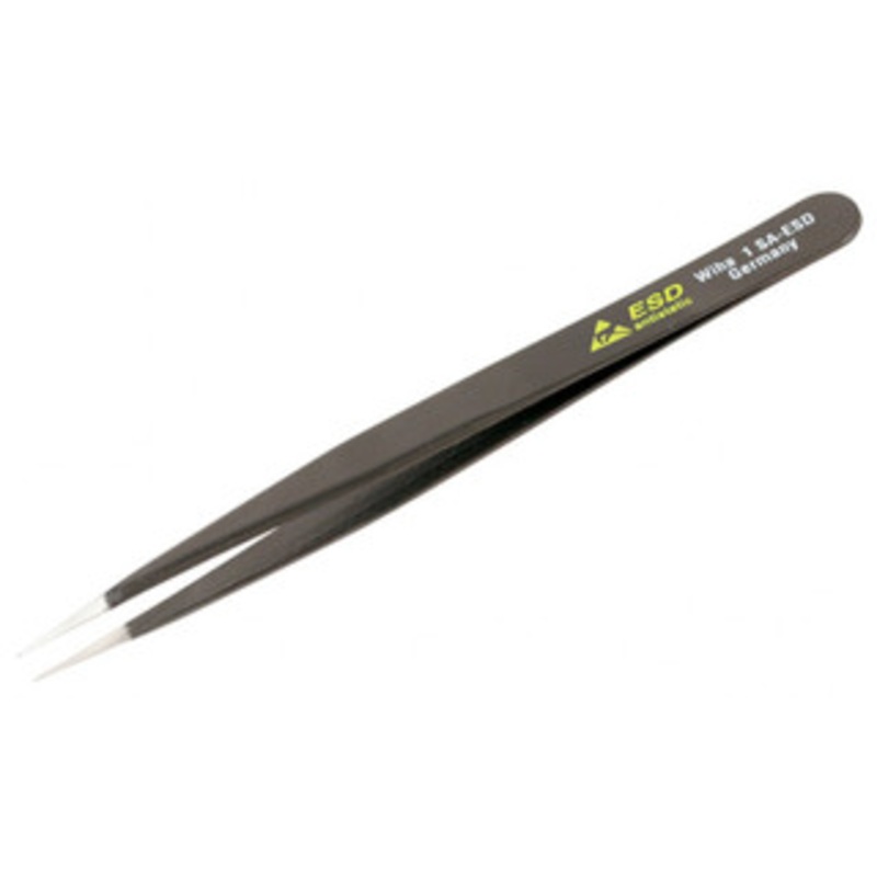 Wiha ESD Safe Tweezers 1 SA – 120mm – 44531-1