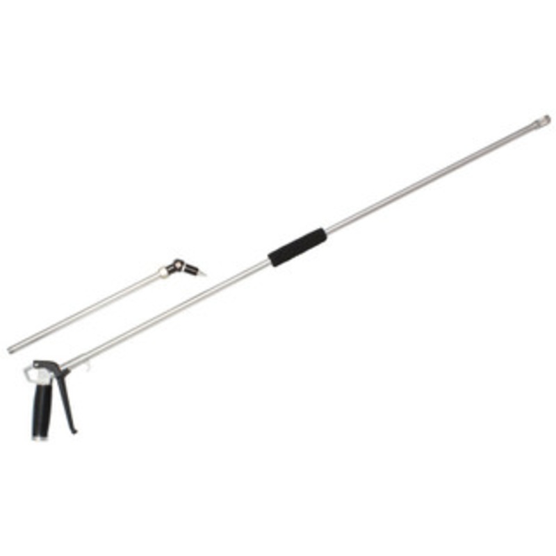 Coilhose Pneumatics Typhoon High Flow Blow Gun with 48 Angle Tip Extension, 1/4 NPT – TYP2548-X45