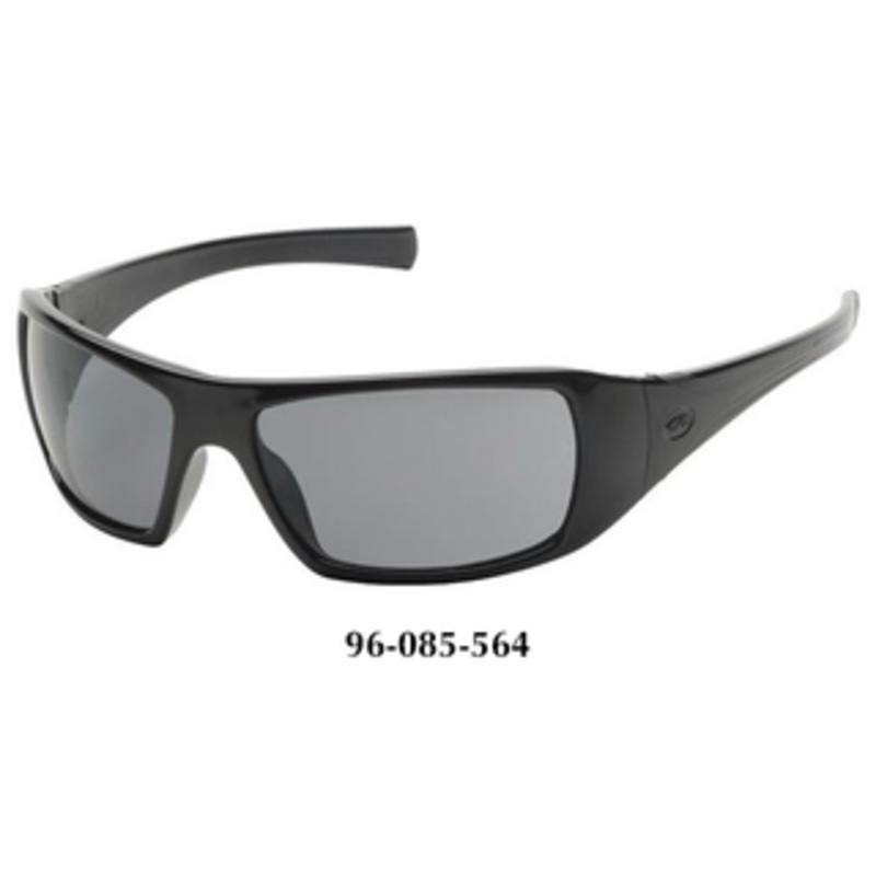 Pyramex Goliath Black Frame, Gray Polarized Lens Safety Glasses SB5621D