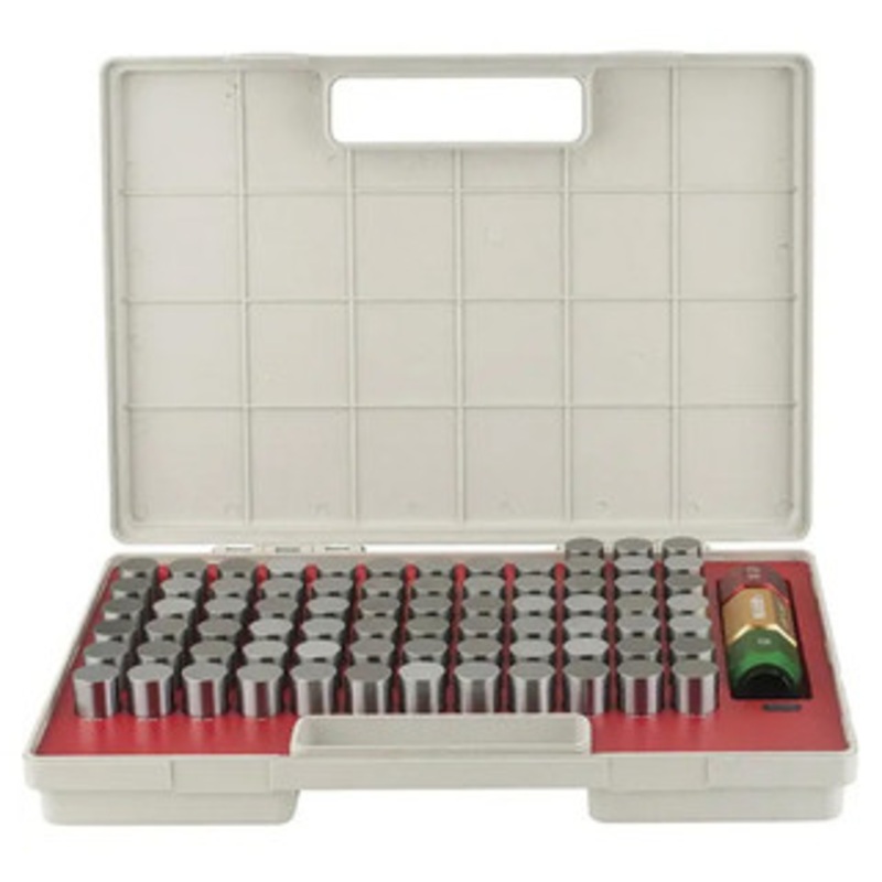 SPI Class ZZ Pin Gage Set, Metric, Steel, Plus Tolerance, 24 – 25.48mm Range, 75 Pieces – 22-197-8