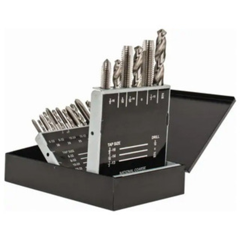 Interstate 18 pc. HSS Tap & Drill Set – 70-098-9