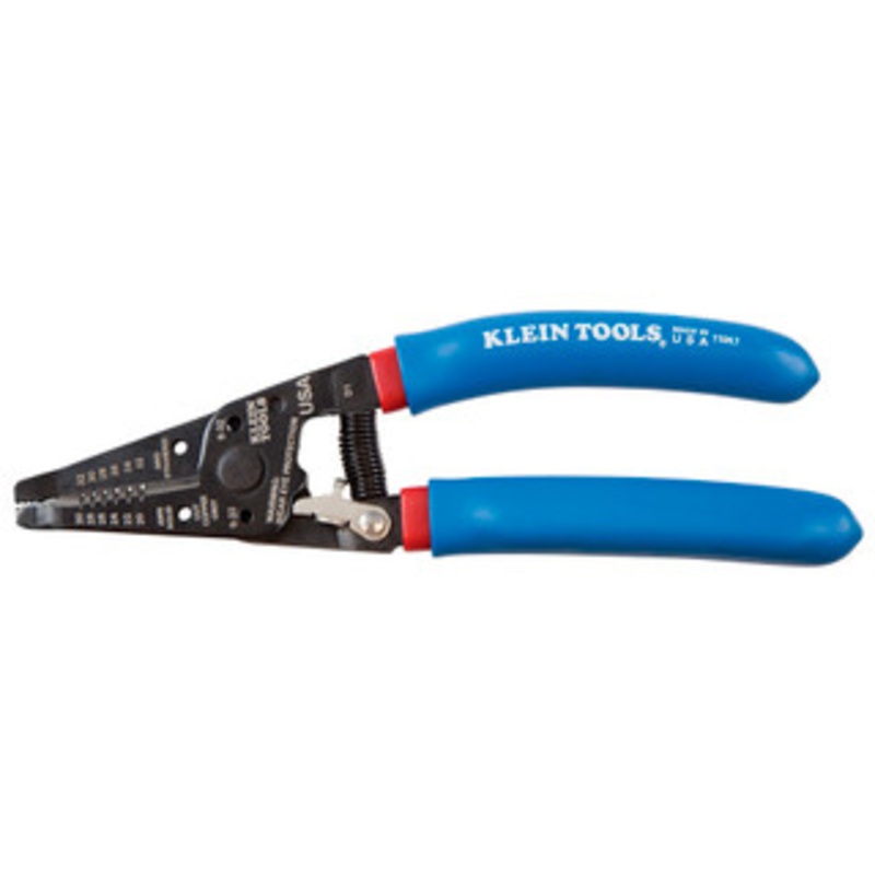 Klein Tools Klein-Kurve Wire Strippers #11057, 30 to 20 AWG Solid, 32 to 22 AWG Stranded – 55-859-3