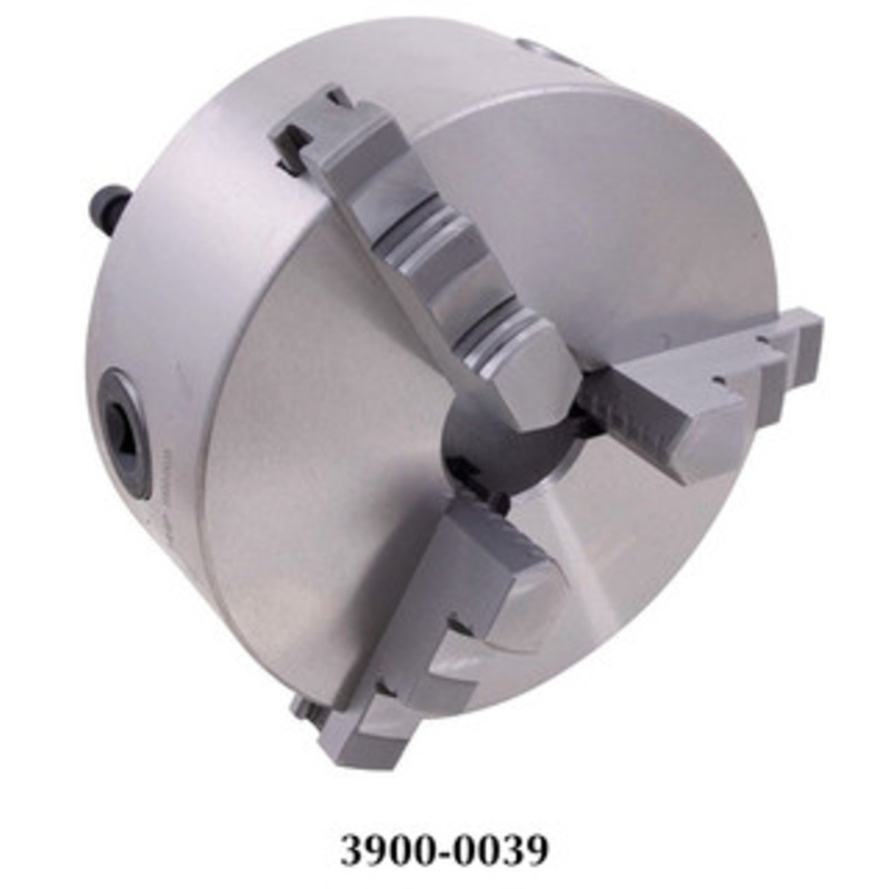 Precise 15 3-Jaw Self-Centering Plain Back Lathe Chuck – 3900-0039