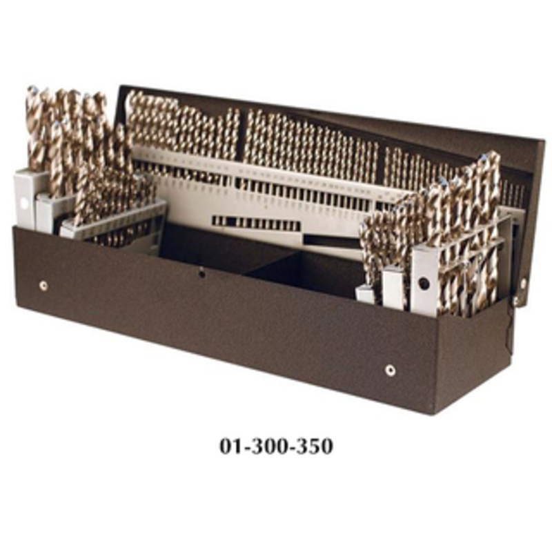 Precision Twist Drill 115 Piece 3 In 1 Combination Jobbers Length Twist Drill Sets