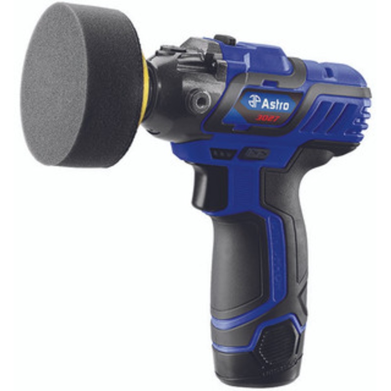 Astro Pneumatic 12V 3 Mini Cordless Pistol Polisher w/2 Batteries – AST-3027