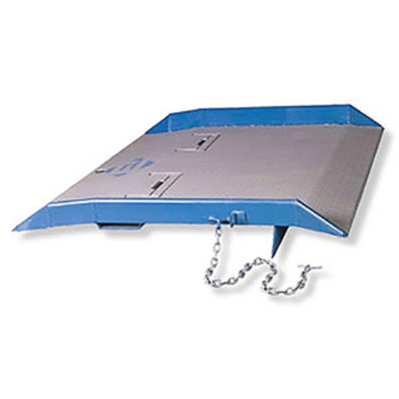 Bluff Manufacturing 72L x 48W Container Ramp, 20000 lb. Capacity – H20CR7248