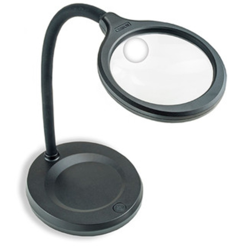 Carson DeskBrite 300 COB LED 2x/5x Magnifier & Desk Lamp – LM-30