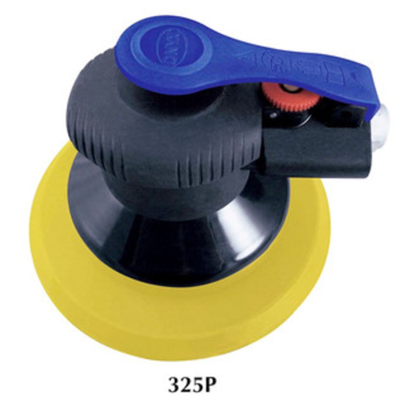 Astro Pneumatic ONYX 6 Finishing Palm Sander w/6 PU PSA Backing Pad – 3/32 Stroke – 325P