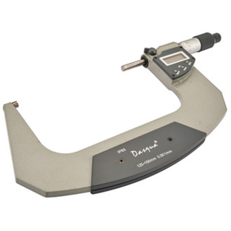 Dasqua 125-150mm/5-6 IP65 Digital Outside Micrometer – 4410-1130