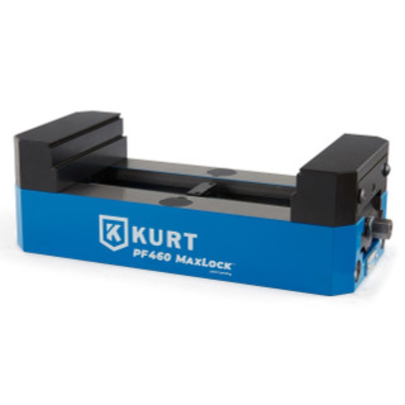 Kurt Precision Force MaxLock 5-Axis Vise PF460 with Dovetail Jaws – PF460-D