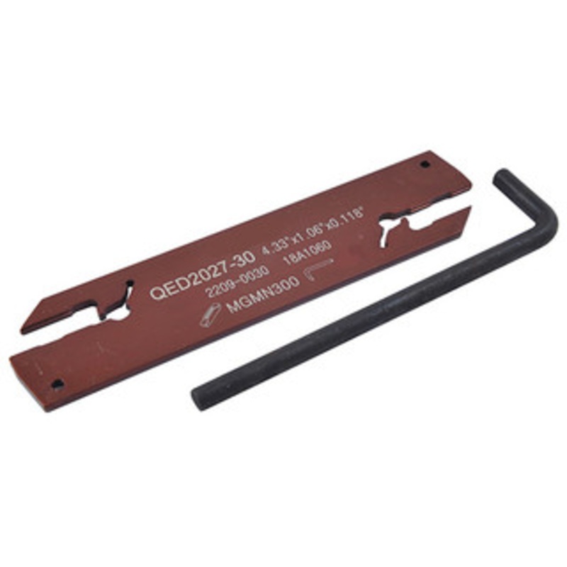Precise 0.118W x 1.06H Indexable Cut-Off & Grooving Blade – 2209-0030