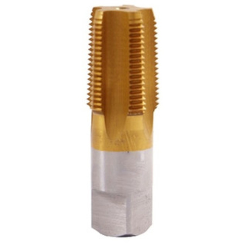 Precise 1/16-27 4 Flute, TiN Coated Taper Pipe Tap – 1011-3305