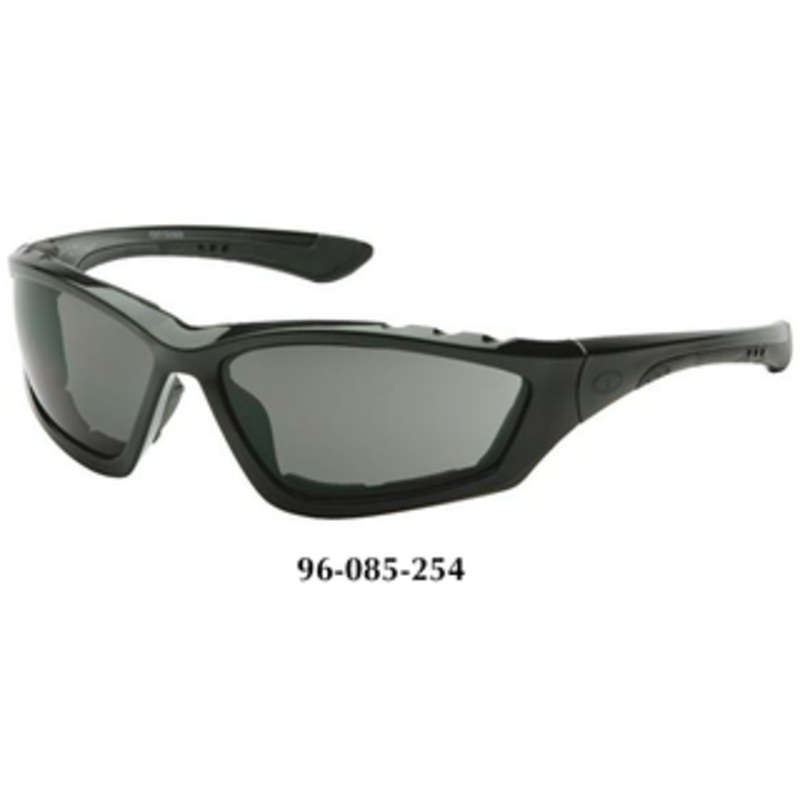 Pyramex Accurist Black Padded Frame, Gray Anti-Fog Lens Safety Glasses SB8720DTP
