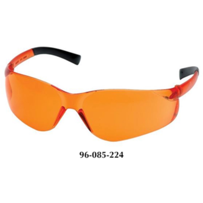 Pyramex ZTek Safety Glasses, Orange S2540S