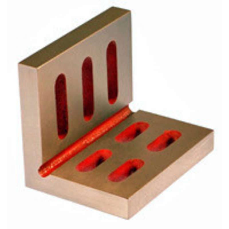 Suburban Slotted Angle Plate, Open End, Ground Finish, 7 x 5-1/2 x 4-1/2 – SAO-070504-G