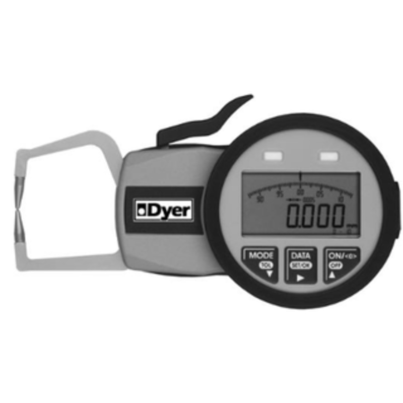 Dyer Short Reach Electronic Thickness Gages 653 Series