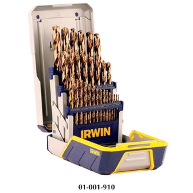 Irwin 29 Piece Jobber Length Drill Sets