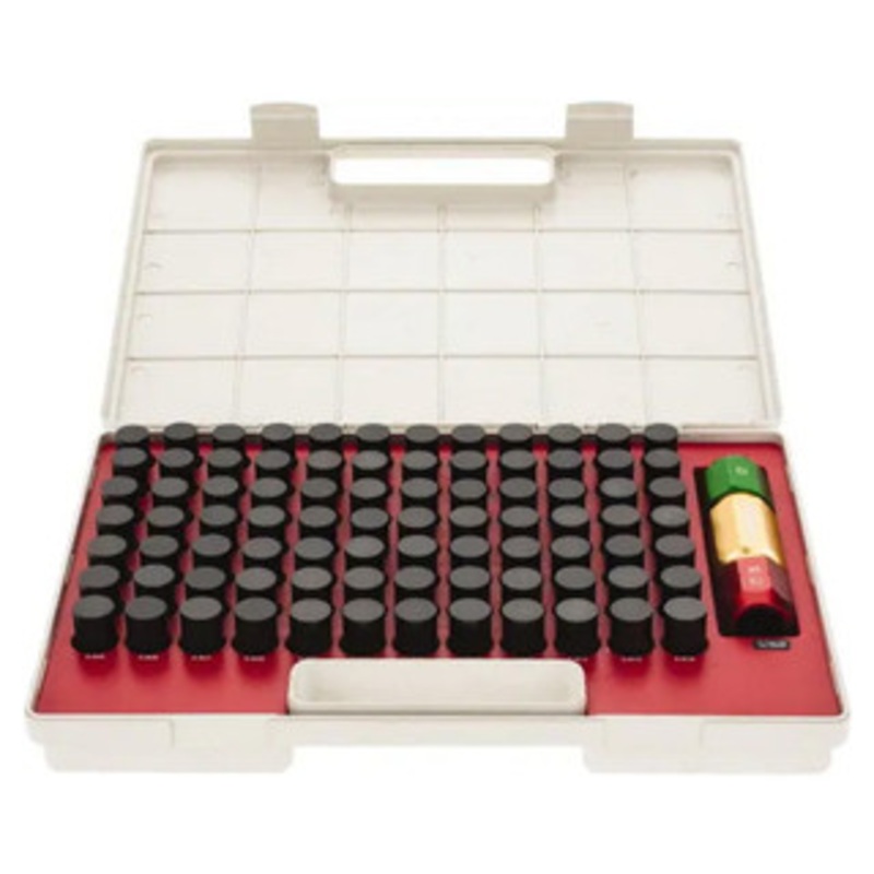 SPI Class ZZ Pin Gage Set, Inch, Black Oxide Coated Steel, Plus Tolerance, 0.833 – 0.916 Range, 84 Pieces – 22-176-2