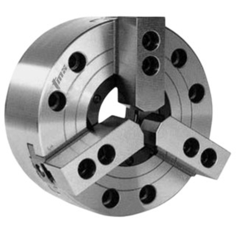 TMX 3-Jaw Extra Large Hole Power Chuck, Direct Mount A2-5, 6 inch – 3-771-0650