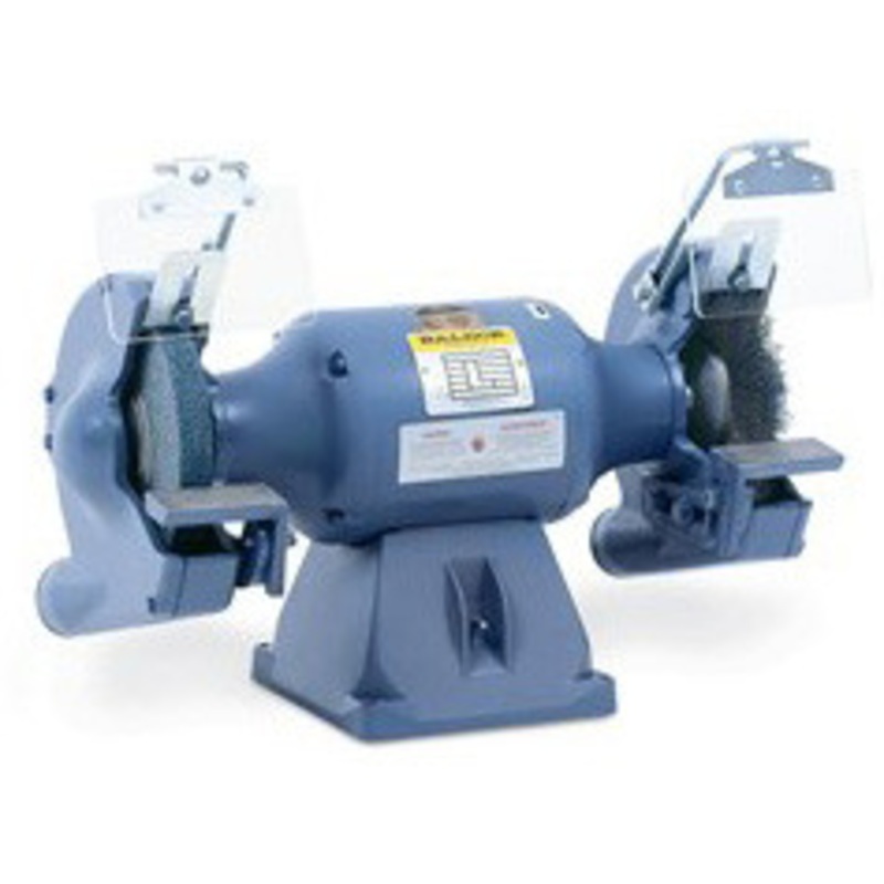 Baldor Industrial Grinder/Buffer, 7 Inch, 1/2 HP, 3600 RPM, 1-Phase, 115V – 762E