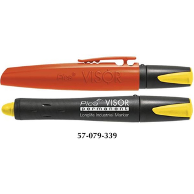 Pica VISOR Yellow Permanent Crayon Marker – 990/44