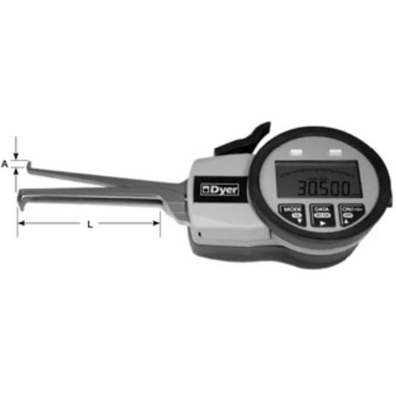Dyer Three Point Electronic Groove Gages – 650 Series