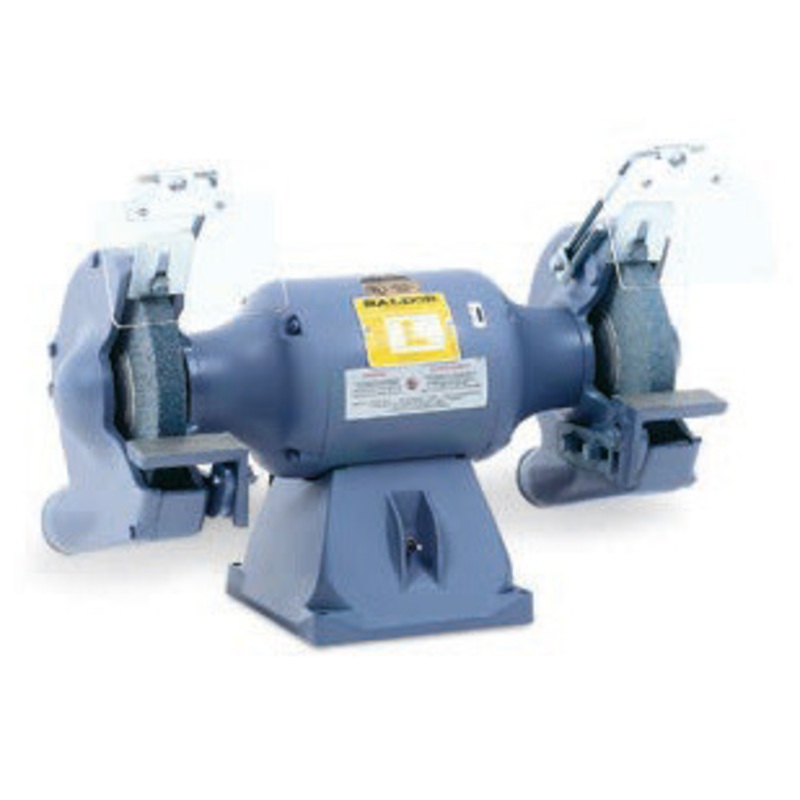 Baldor Industrial Grinder, 8 Inch, 3/4 HP, 1800 RPM, 1-Phase, 115/230V – 8100W