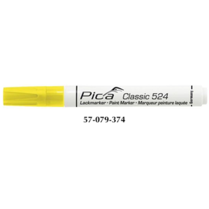 Pica Classic 524 Industry Paint Marker, Yellow – 524/44