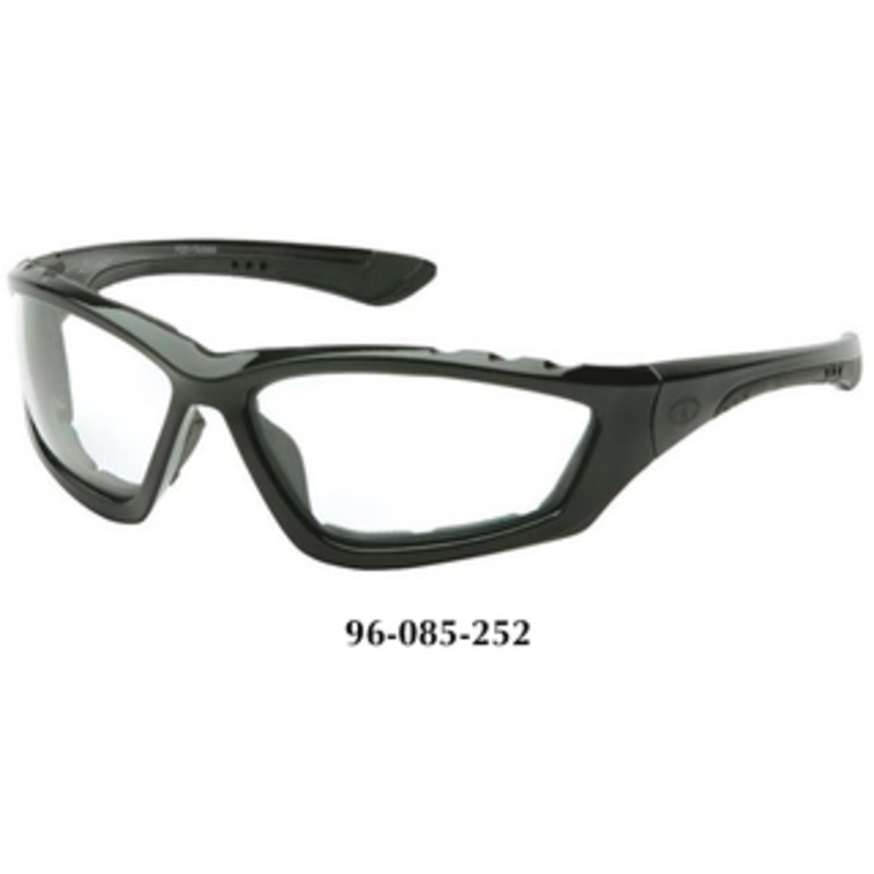 Pyramex Accurist Black Padded Frame, Clear Anti-Fog Lens Safety Glasses SB8710DTP