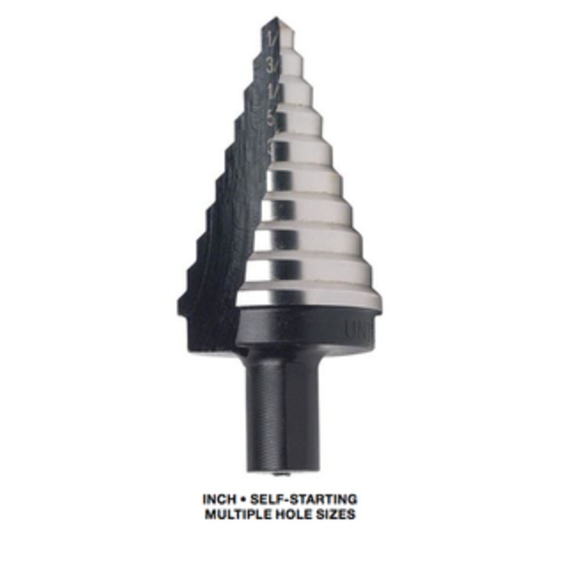 Irwin UNIBIT High Speed Steel & M35 Cobalt Step Drills & Sets