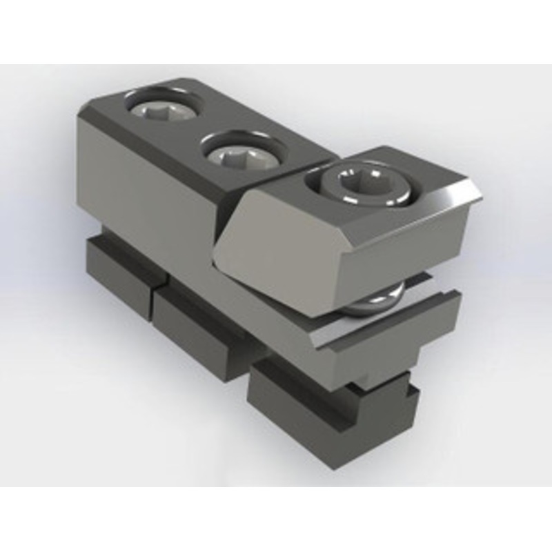 Mitee-Bite Heavy Duty T-Slot Clamp Base and M12 Knife Edge Pitbull Clamp – 41080