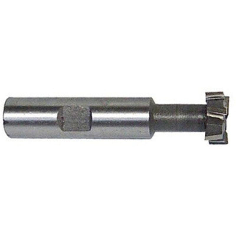 Precise 1/4 High Speed Steel T-Slot Cutter, 8 Tooth – 2006-0161
