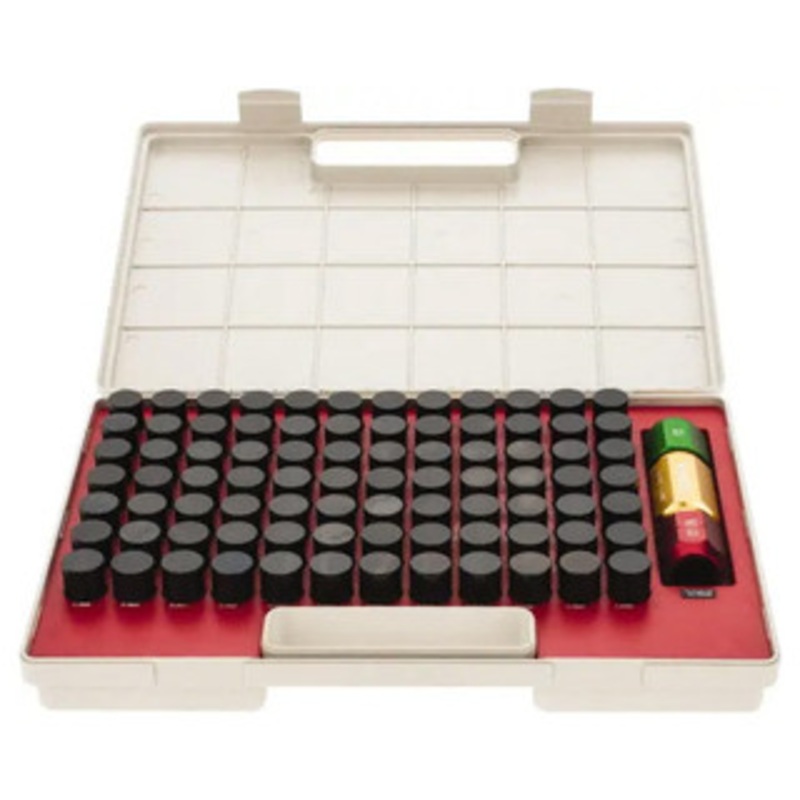 SPI Class ZZ Pin Gage Set, Inch, Black Oxide Coated Steel, Minus Tolerance, 0.917 – 1.000 Range, 84 Pieces – 22-169-7