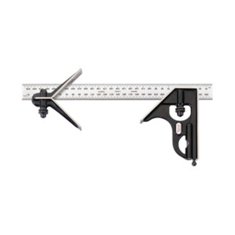 Starrett 300mm Combination Square with Square and Center Head, EDP 56413 – C33MHC-300