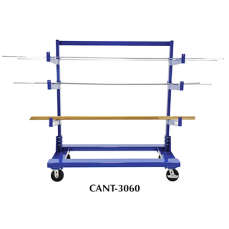 Vestil Portable Cantilever Cart, 30x 60-9/16x 64-11/16 – CANT-3060