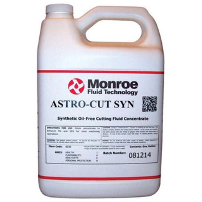 Monroe Fluid Technology Astro-Cut SYN Heavy Duty Oil-Free Synthetic Cutting & Grinding Fluid