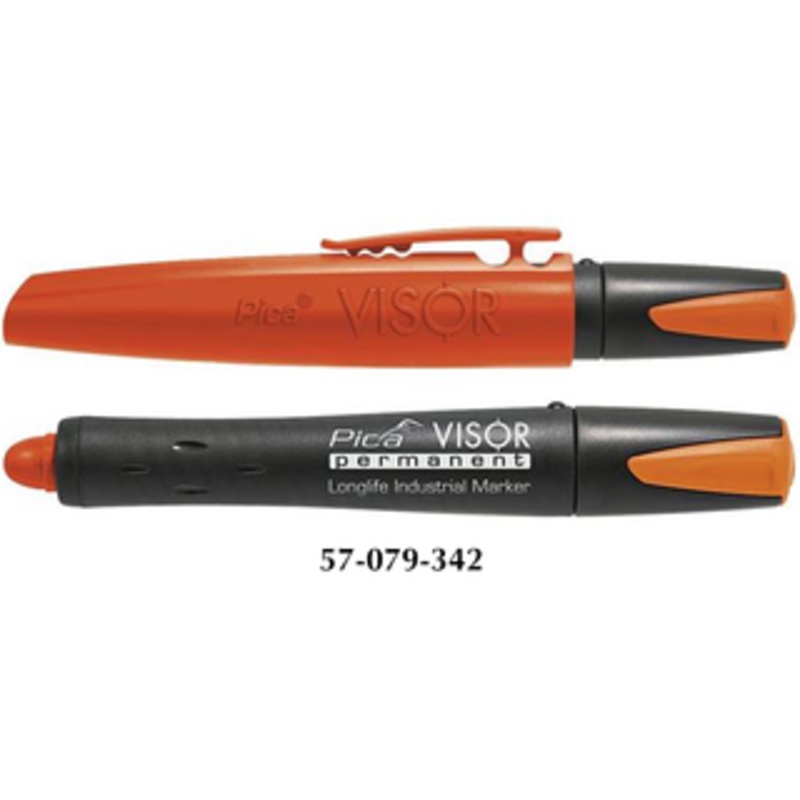 Pica VISOR Orange Permanent Crayon Marker – 990/054