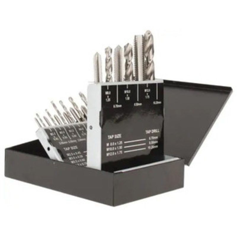 Interstate 18 pc. HSS Tap & Drill Set – 70-099-7