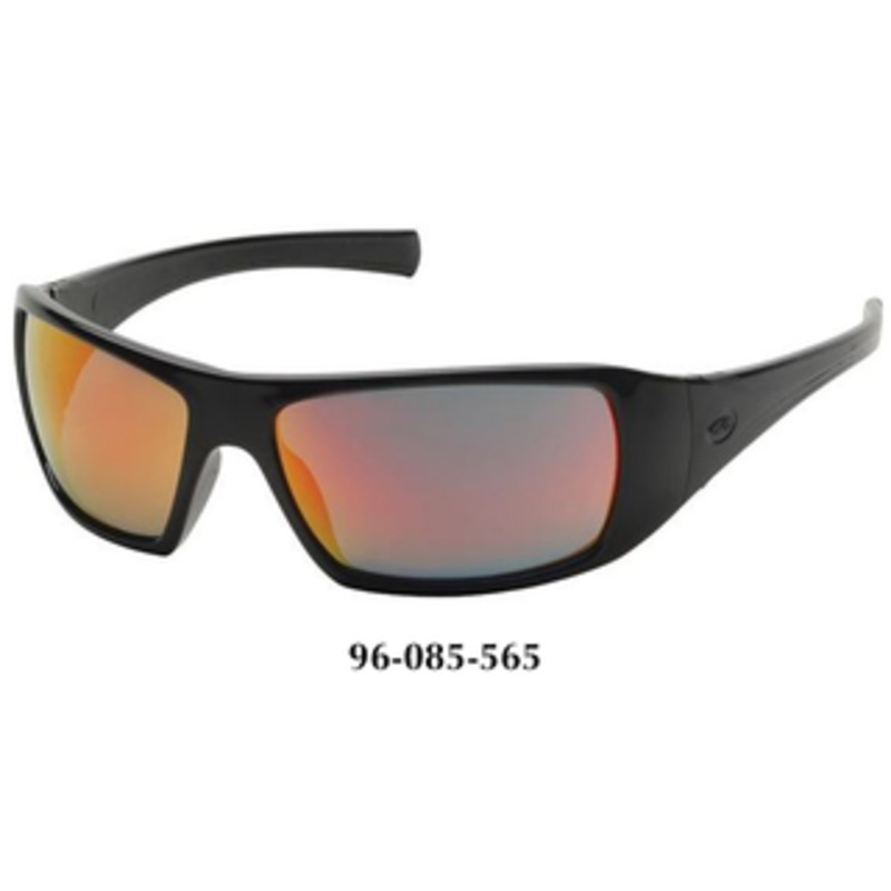 Pyramex Goliath Black Frame, Ice Orange Lens Safety Glasses SB5645D