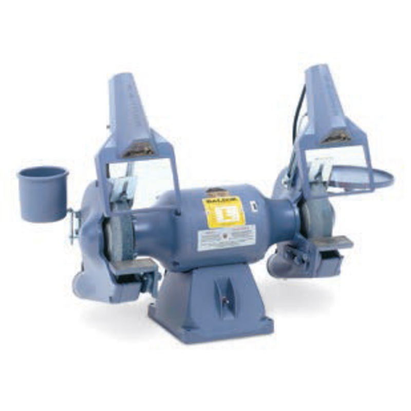 Baldor Industrial Grinder, 8 Inch, Deluxe Model, 3/4 HP, 3600 RPM, 3-Phase, 208-230/460V – 8123WD