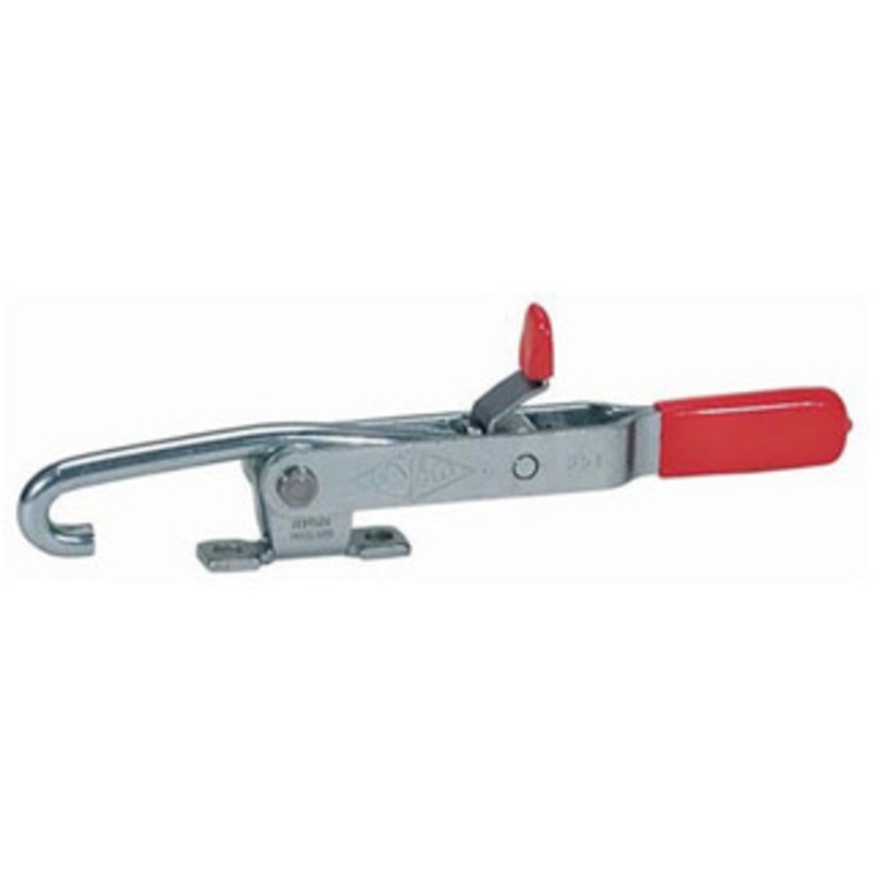 Destaco J-Hook Pull-Action Flange Base Clamp, 8-9/16 Length – 351-B
