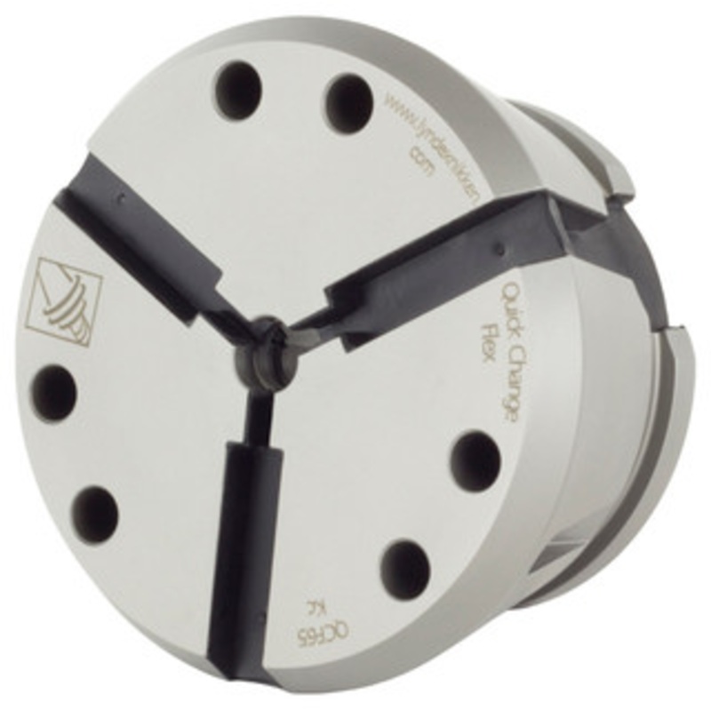 Lyndex-Nikken Series 65 Serrated Quick Change Flex Collet, 11/32 – QCFC65-022-SER