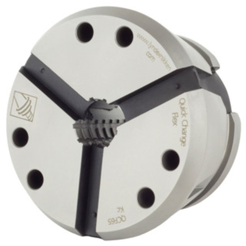 Lyndex-Nikken Series 65 Serrated Quick Change Flex Collet, 3/4 – QCFC65-048-SER