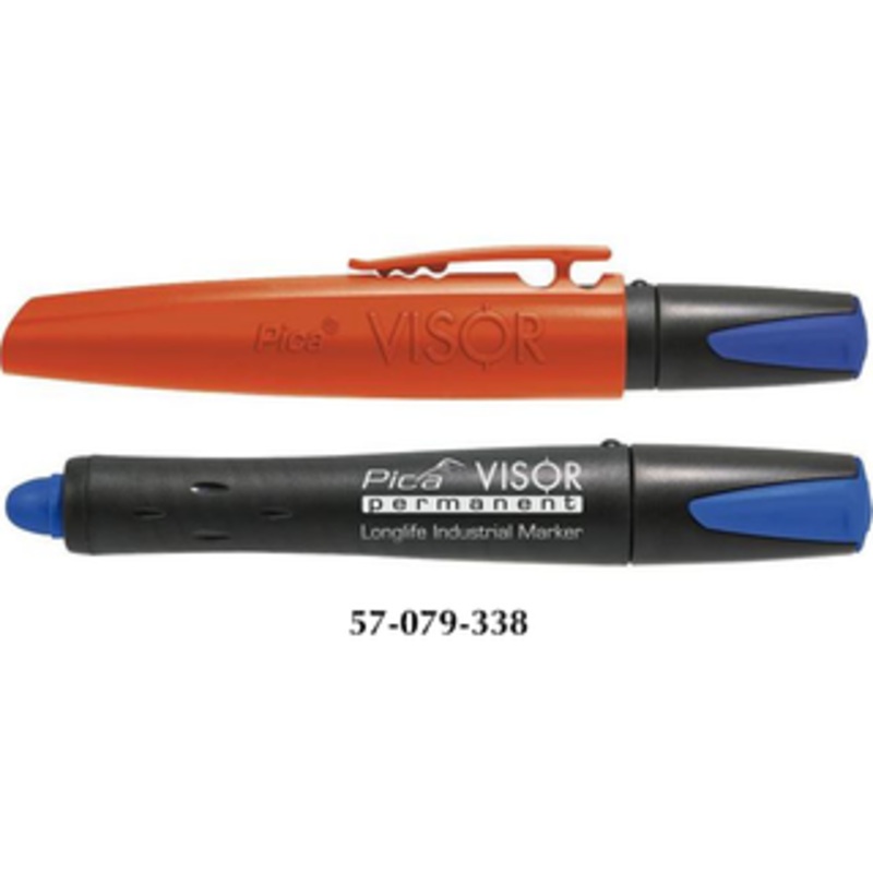 Pica VISOR Blue Permanent Crayon Marker – 990/41