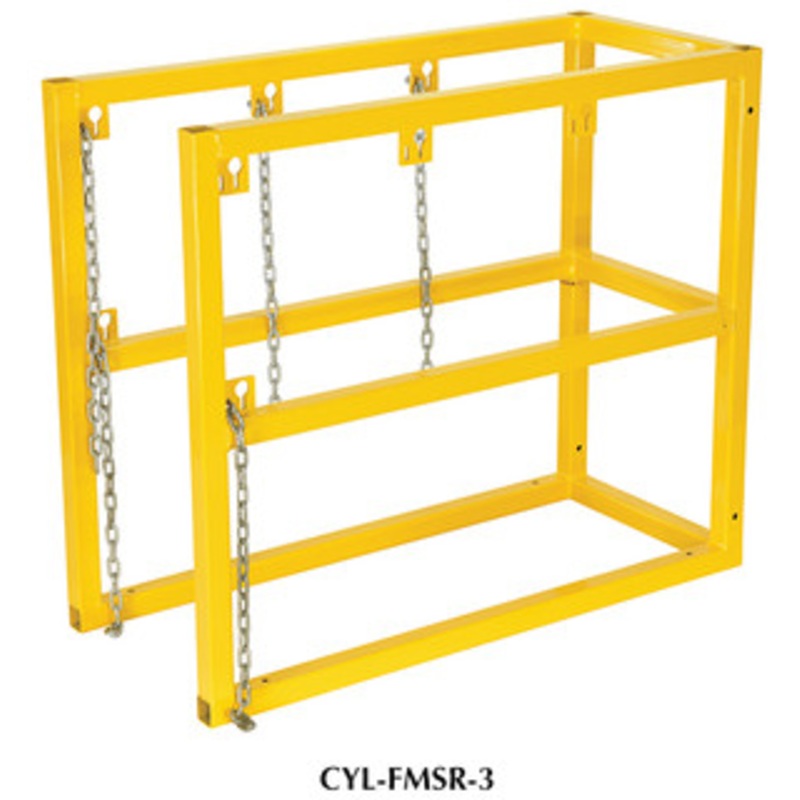 Vestil 3 Cylinder Barricade Rack – CYL-FMSR-3