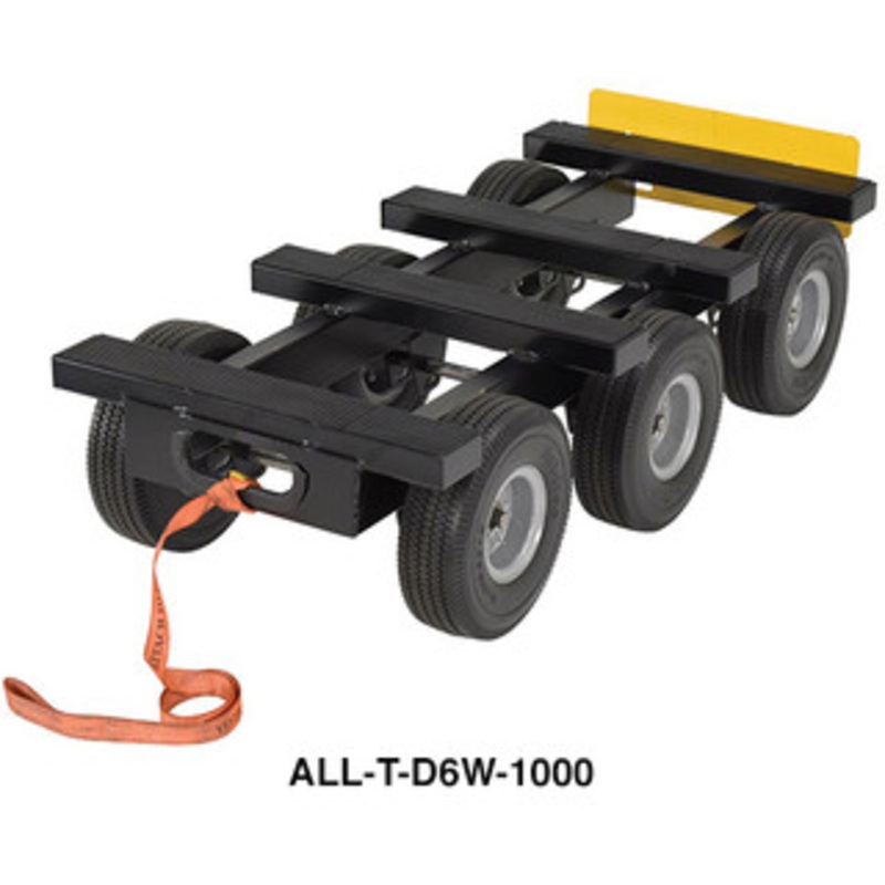 Vestil 6 Wheel All Terrain Dolly – ALL-T-D6W-1000
