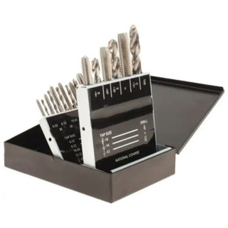Interstate 18 pc. HSS Tap & Drill Set – 70-096-3
