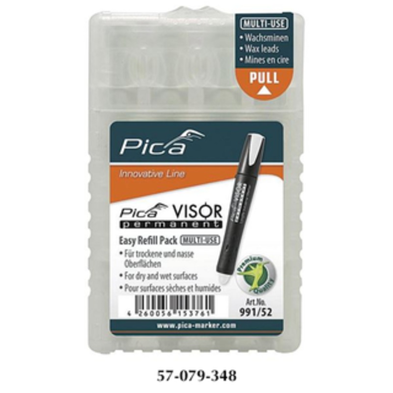 Pica VISOR White Permanent Multi-Use Refills – 991/52